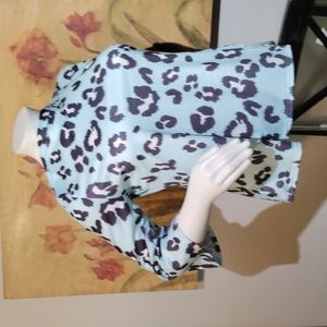 Camisa boat neck top size XL